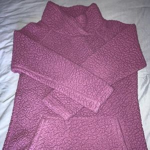 Purple Balance Collection Fuzzy Pullover